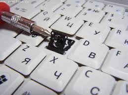 Замена кнопок клавиатуры ноутбука